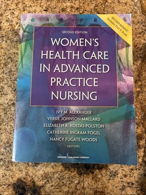 Women's Health Care in Advanced Practice Nursing by Alexander: GOOD