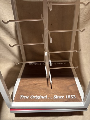 VINTAGE AMERICAN OPTICAL AO SUNGLASSES Store Counter Top Display Case Rotating - Picture 9 of 11