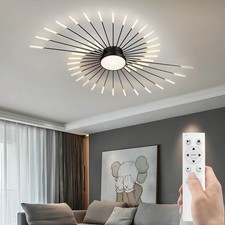 Plafoniera moderna dimmerabile con telecomando soggiorno plafoniera 