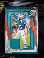2025 Score - Zoned in Jalen Ramsey #ZON-JRY Jerseys (MEM)