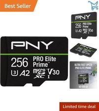 256GB microSDXC Card 200MB/s U3 V30 A2 for smartphones cameras drones