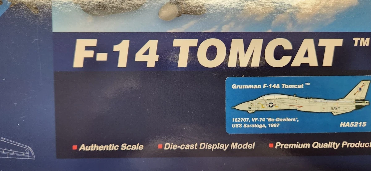 F-14 TOMCAT 1/72 ダイキャストモデル 【未使用】 Grumman F-14 Tomcat 1:72 Scale Contemporary Diecast Military