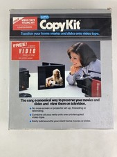 Vintage 1987 Sima CopyKit Slide  Film Transfer Box   Original Manual And Box