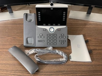 Cisco IP Desk Phone 8800 Series Web Camera and PoE Model CP-8845-K9 New Cord