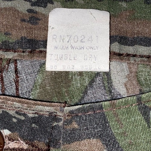Vintage Real Tree Pants Camo Mens 33x 26 Made In USA Hunting - Picture 9 of 9