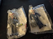 LOT OF 2 JACK IN THE BOX BENDABLES NIOB W/ FREE DOMESTIC SHIPPING