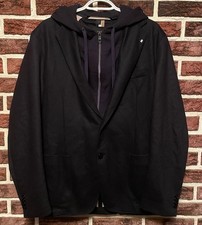 HUGO BOSS Blazer C HANRY Hoodie SPORT COAT Slim Fit ITALIAN Jacket Mens M NEW