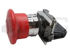 SCHNEIDER ELECTRIC ZBE-102 CONTACT BLOCK W/ RED PUSHBUTTON