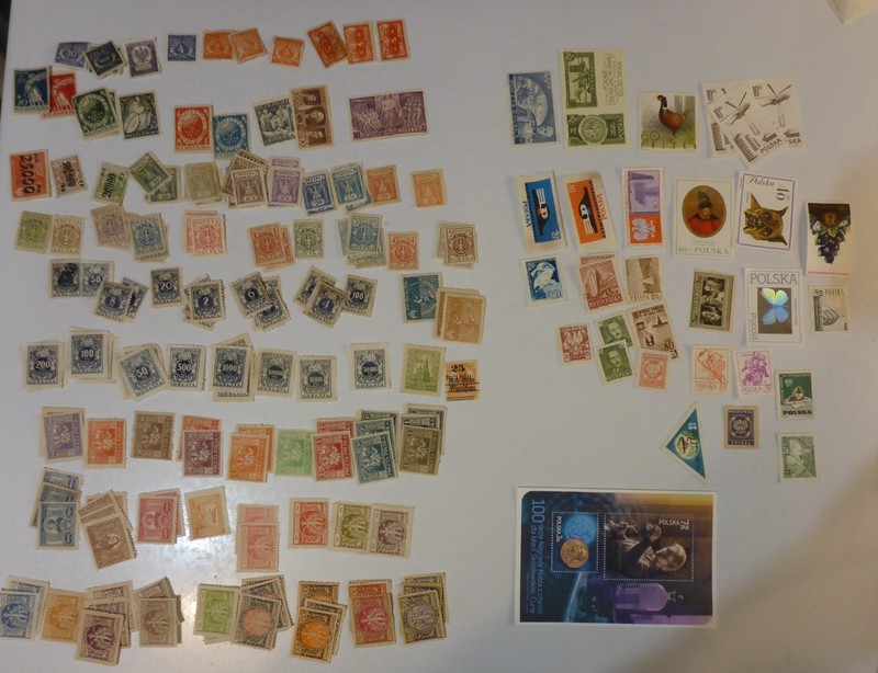 Poland NG lot 209 stamps 117 different 2026 Scott $235.50