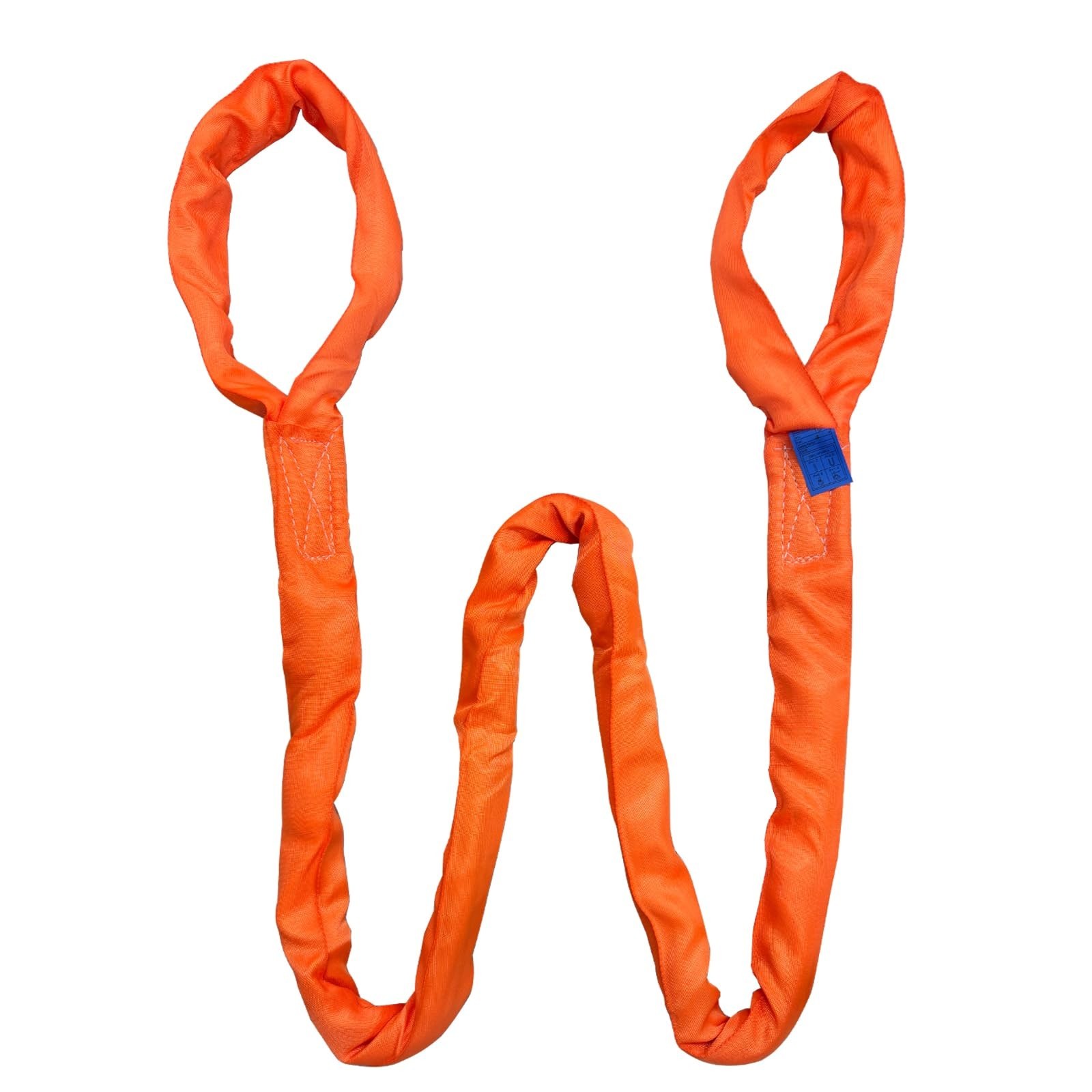 Eye and Eye Round Sling 26000lb 13FT Sling Strap Rigging Polyester Endless Li...