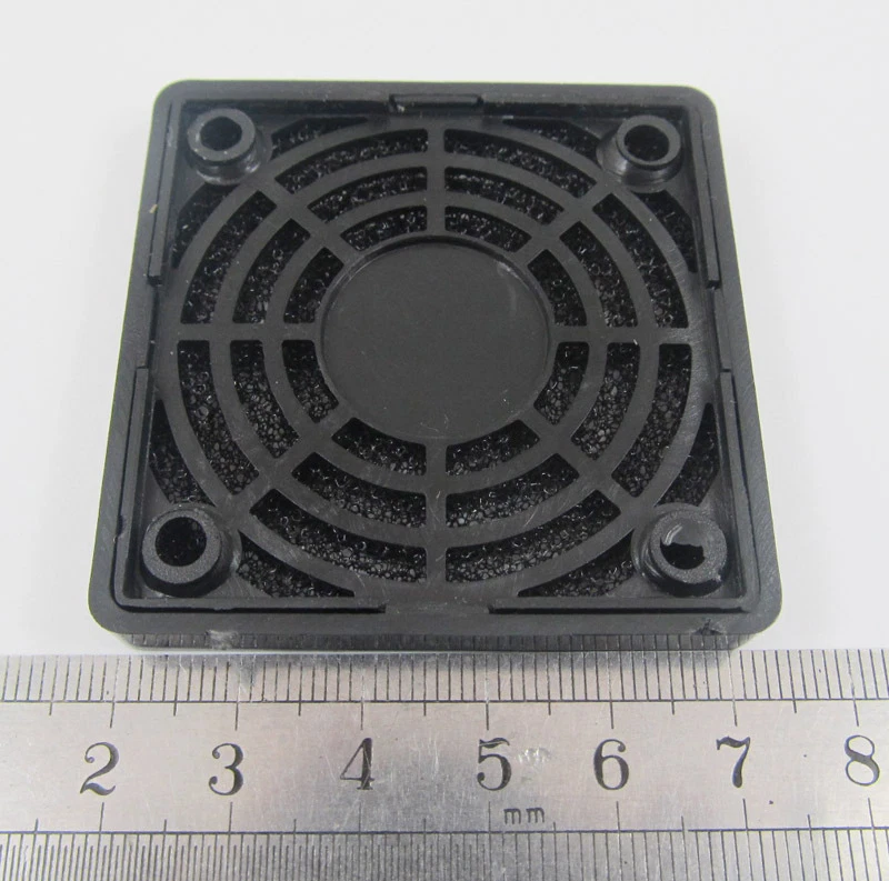 1pcs Black Dustproof Dust Fan Filter for DC PC Fan 40mm 4cm New - Image 2 of 2