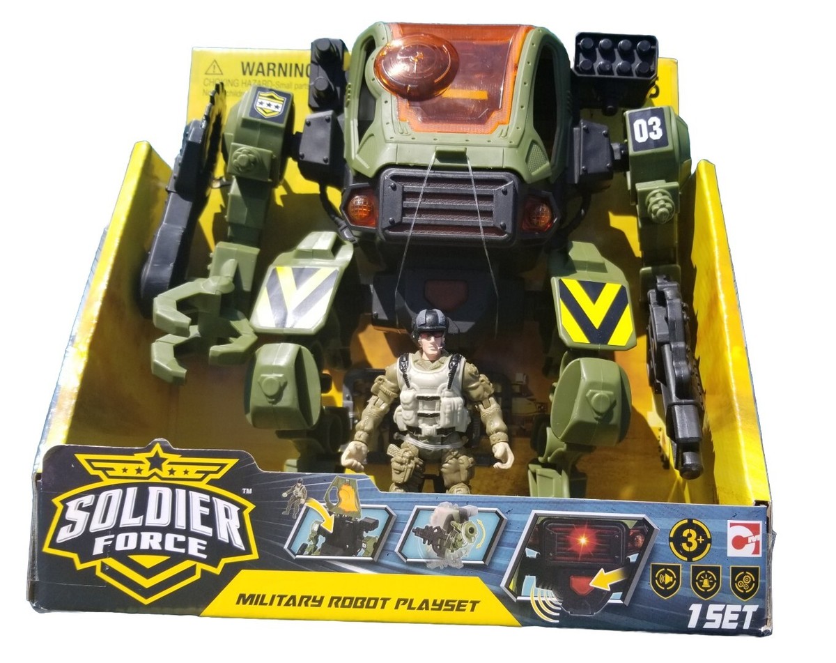 MAJOR FORCE SPECIAL STRONG BOX メジャーフォース Chap Mei-Soldier Force Giant Exobot Battle Mech New 12