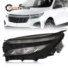 Headlight LED Reflect w/ Halogen Signal For 2022-2024 Chevy Equinox LS Driver