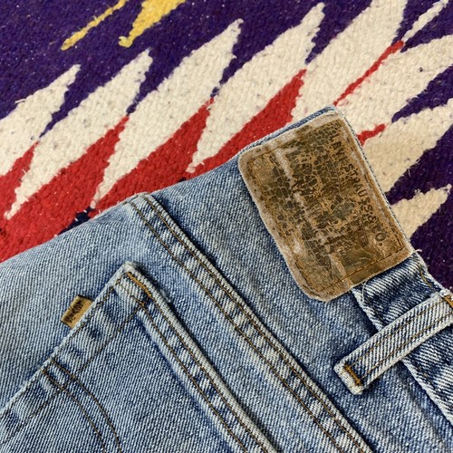 Vintage Levi’s 545 Loose Denim Jeans Size 34X29 Distressed Faded Made In USA - Picture 3 of 11