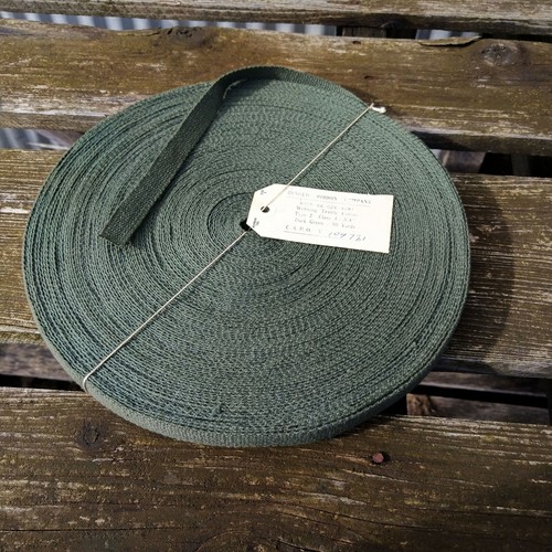 3/4" Webbing Full roll 50' Ideal for making Slings / Restoration etc. c1970 - Picture 4 of 4