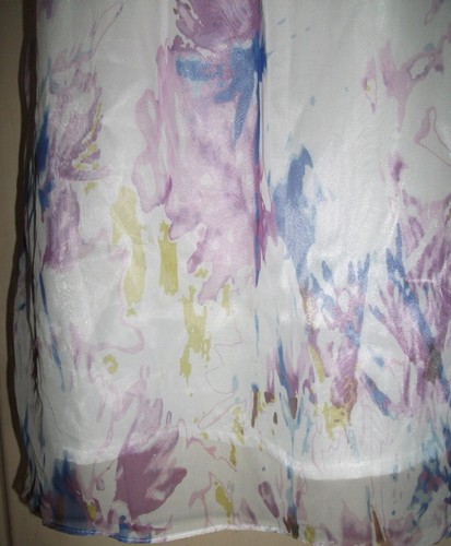 Size 8 White, floral, strapless dress ..by Cooper St EUC + post disc offer - Picture 2 of 6