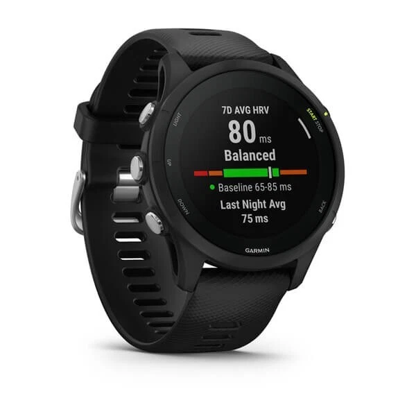 Garmin Forerunner 255 Music Black Running Watch with GPS Capability 010-02641-20 - Image 3 of 4