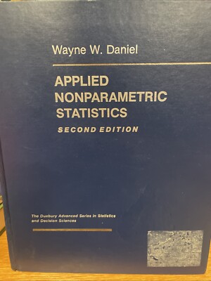 Applied Nonparametric Statistics by Daniel, Wayne W.