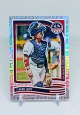 TEAGAN SCOTT #/49 MOJO 2024 PANINI STARS & STRIPES PRIZM PRISM ROOKIE USA RC