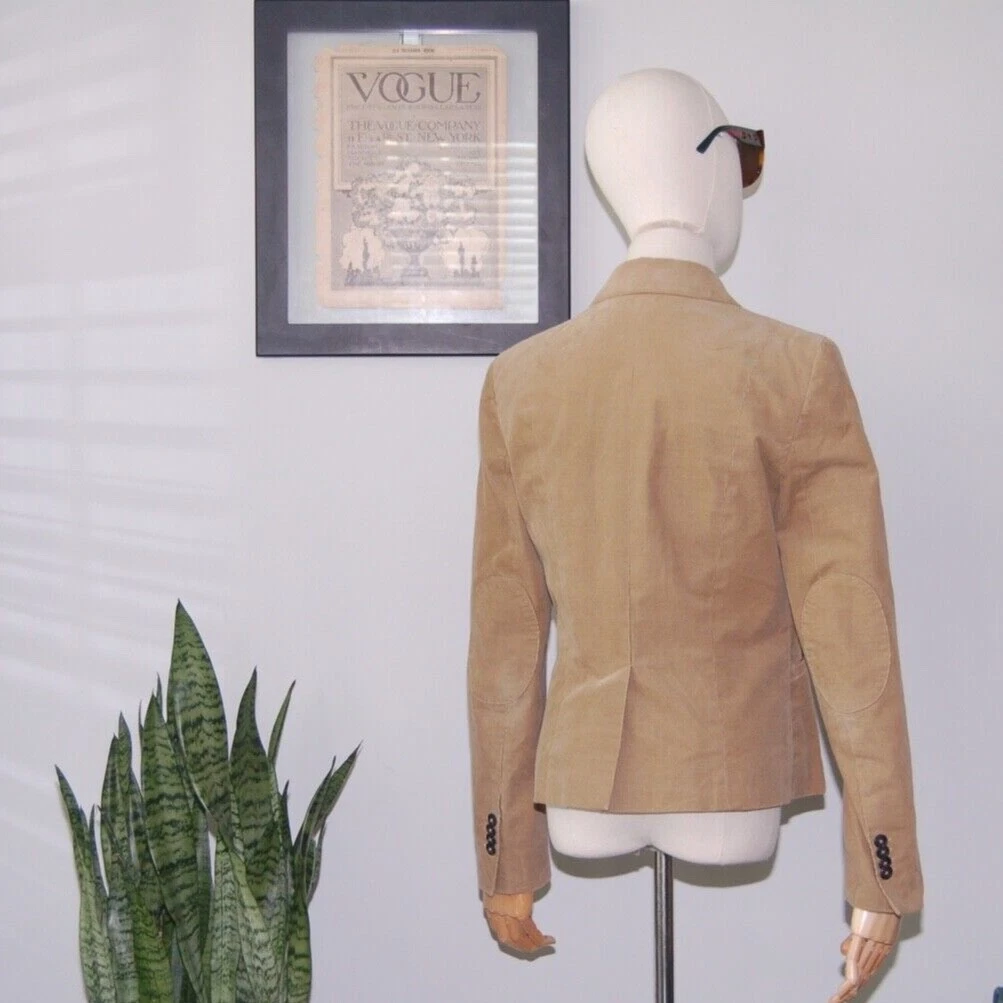 Corduroy blazer with elbow patches cheap