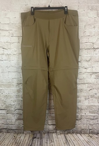 REI Men's Co-Op Sahara Guide Convertible Pants XL x 32L Brown Hiking  Outdoor | eBay