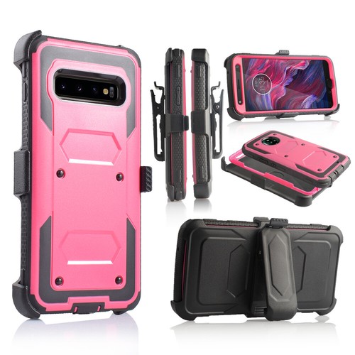 Value Pack+ Samsung Galaxy S10/S10Plus/S10e Shockproof Case w Belt Clip Holster - Bild 8 von 21