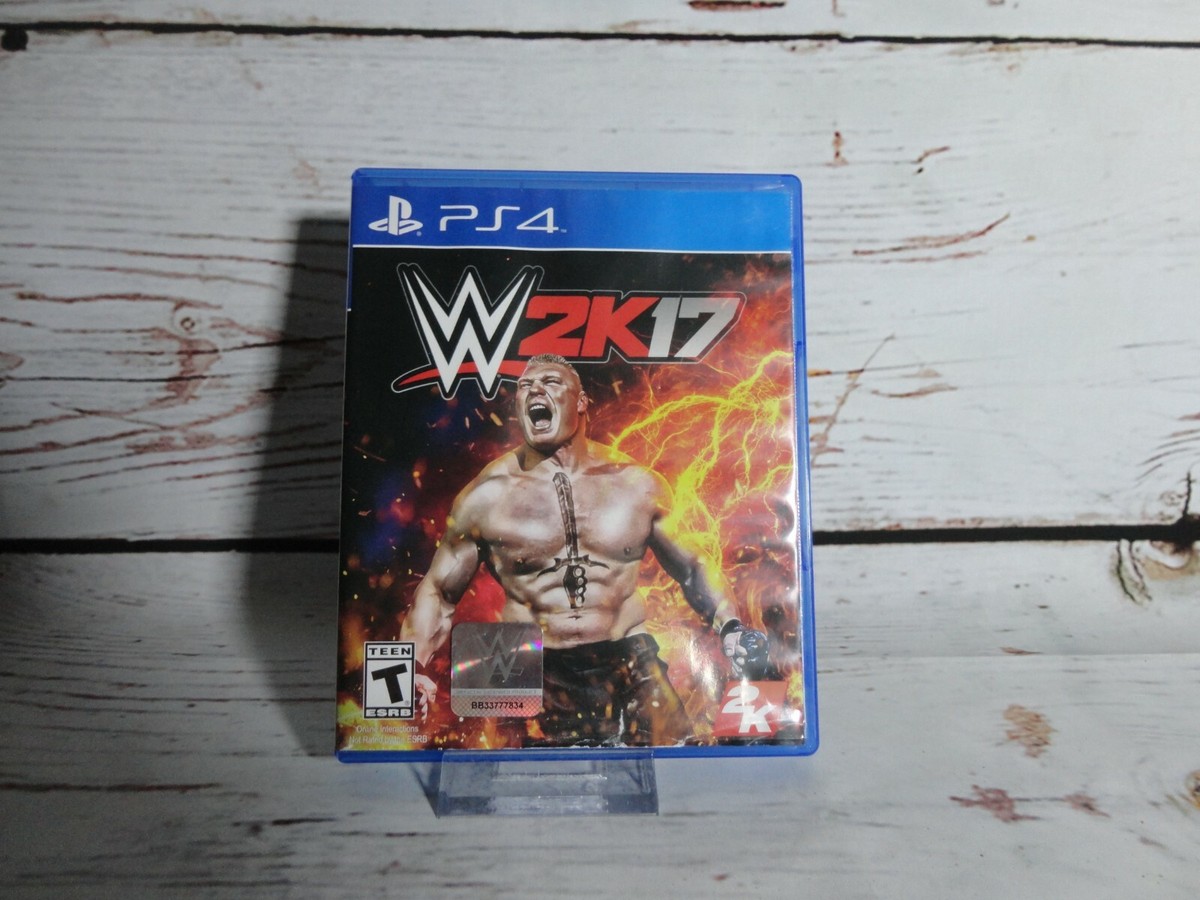 WWE 2K17 Wrestling Complete in original Case w/ Manual Playstation