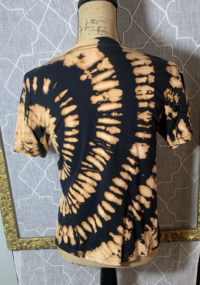 Camisa De Colección Iron Maiden Tour Años 90 Y2K Camiseta Completa Gráfica Mercancía Banda TEÑIDA A MANO Foto 4 de 4