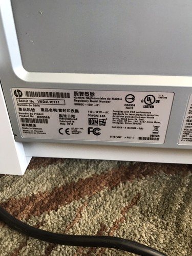 HP LaserJet Pro MFP M130nw Printer. Low Page Count Under 1500 WIRELESS /VIDEO - Picture 9 of 13