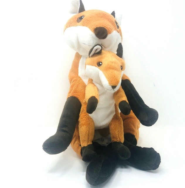 IKEA Fox Mom & Baby Plush Klappar RAV Stuffed Animal Toy Doll for sale online | eBay