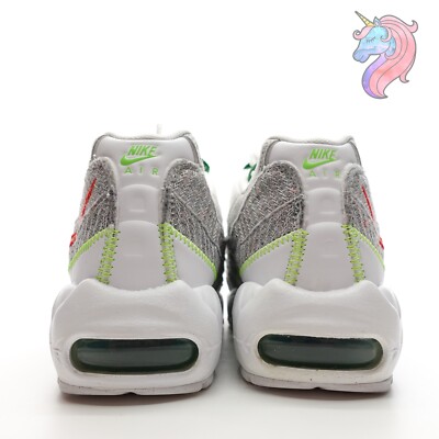 nike air max 95 nrg recycled jersey trainers in white