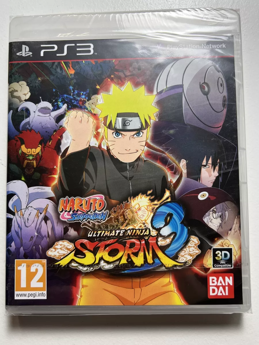 Naruto Shippuden Ultimate Ninja Storm 3 Sony Playstation PS3 Game