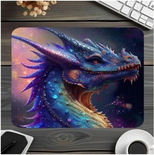 Purple Dragon Mouse Pad