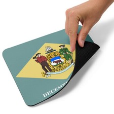 Delaware State Celebration Flag Mouse pad