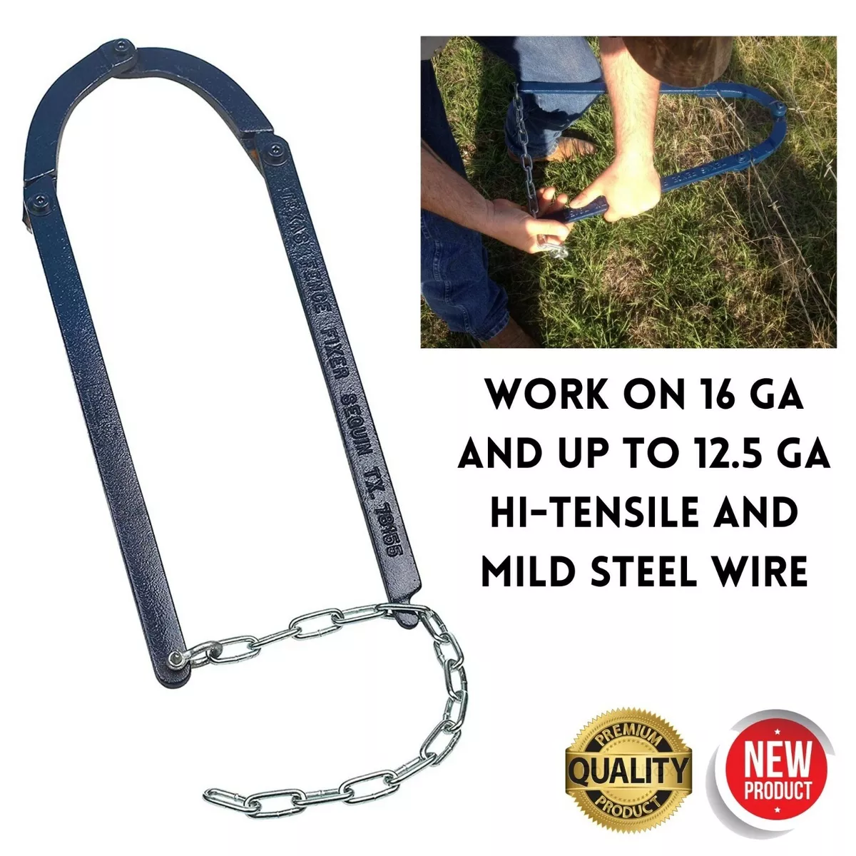 Barbed Wire Fence Fixer Farm Fencing Repair Tool for Tightening