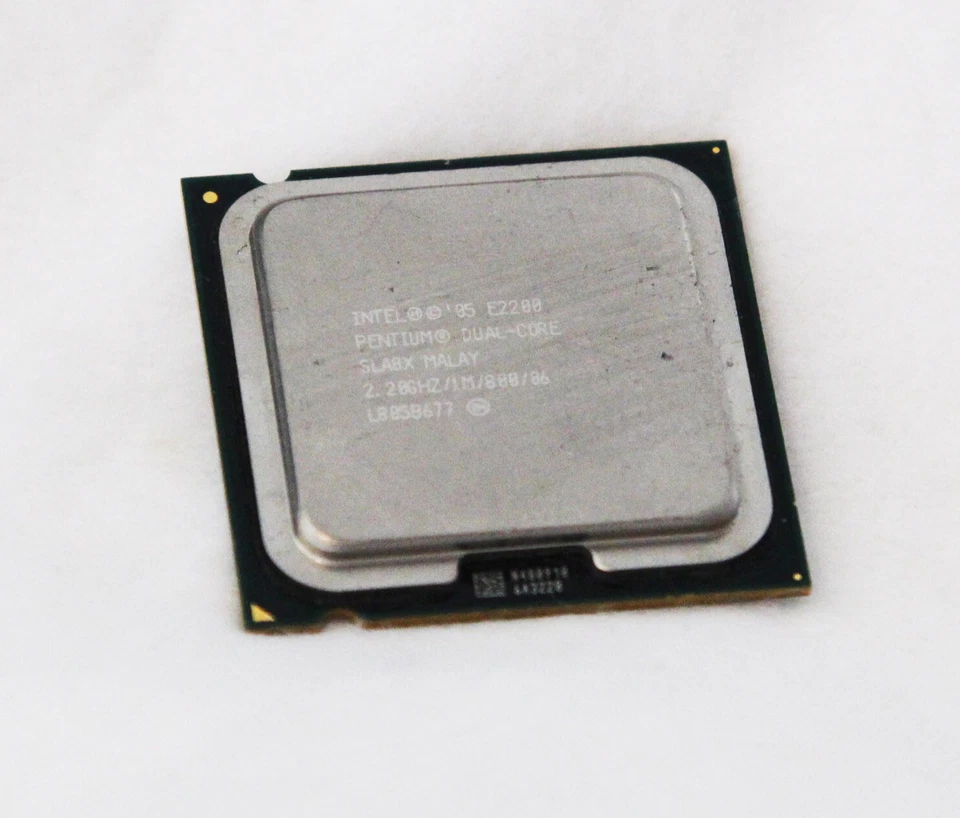 CPU INTEL PENTIUM DUAL CORE E2200 E2180 E1480 E2160 E5300 Processor Various - Image 2 of 4