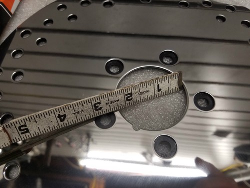 Revtech Polished Front Brake Rotor Harley 2000-2007 11 1/2" Drilled Touring FLH - Picture 3 of 4