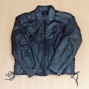 silver bike leather jacket
