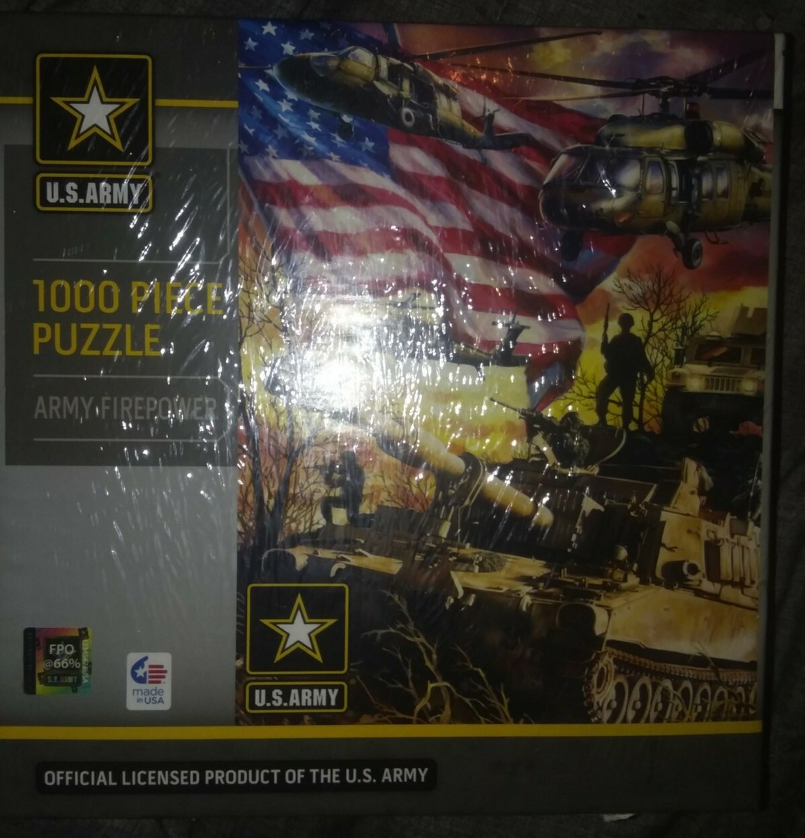 ジグソーパズル MasterPieces US Army Firepower Amazon.com: MasterPieces US Army Firepower 1000 Piece Jigsaw