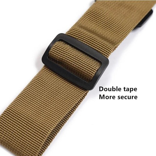 Tactical 2 Point Sling Rifle Adjustable Gun Sling Standard Strap with Metal Hook - Picture 11 of 15