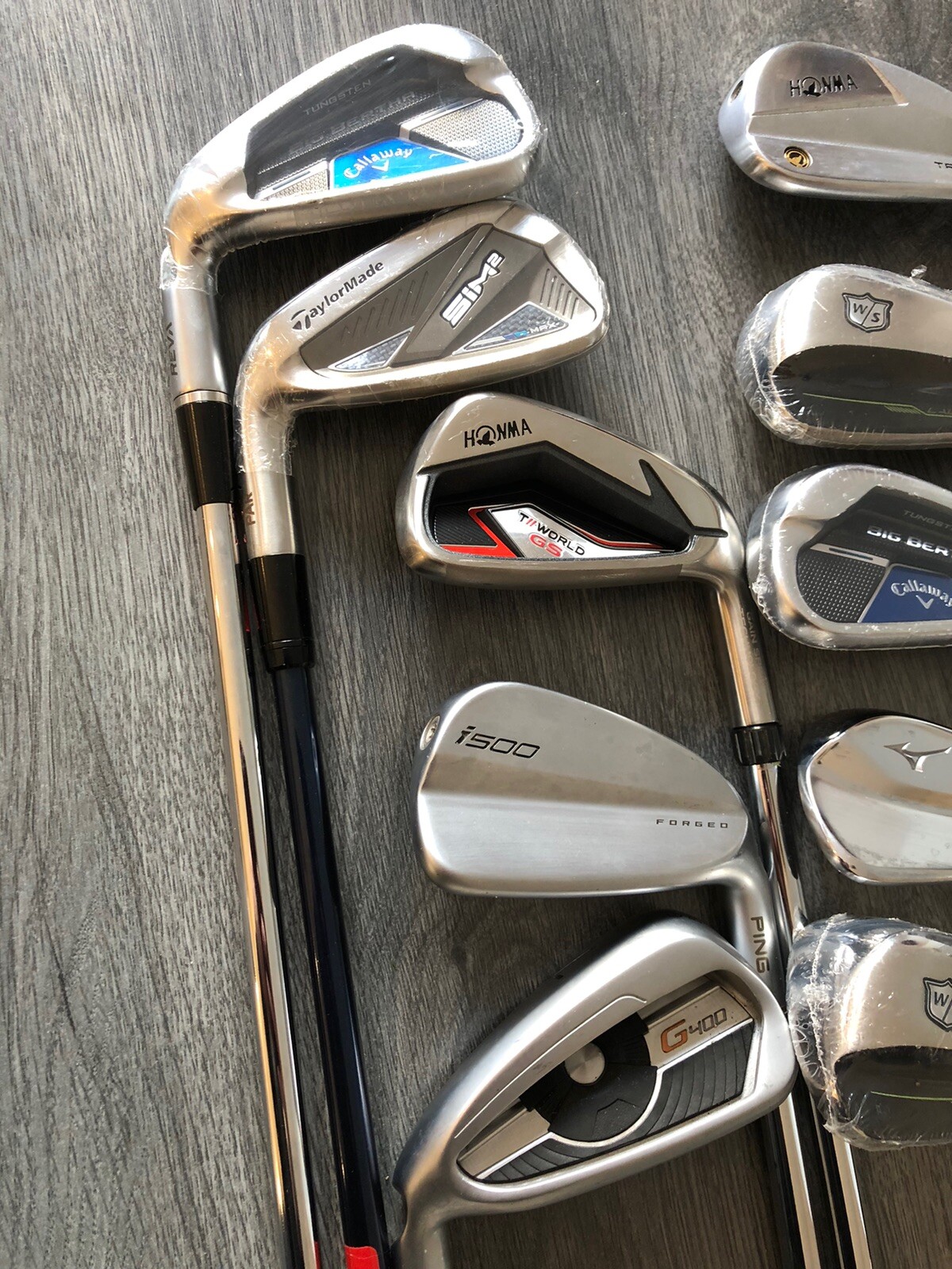 Job Lot Golf Clubs x 10 Ping Wilson Callaway TaylorMade Honma Mizuno Excellent eBay