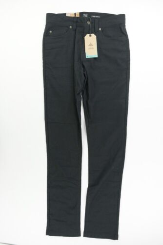 NEW prAna Black 31 BRION SLIM FIT PANT II 31x34 Stretch Outdoor Pant Tapered Leg - Picture 1 of 7