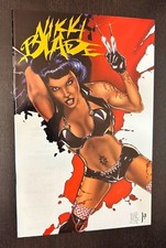 NIKKI BLADE #1 (ABC Comics 1997) -- Bad Girl -- GOLD Variant -- Technical FN