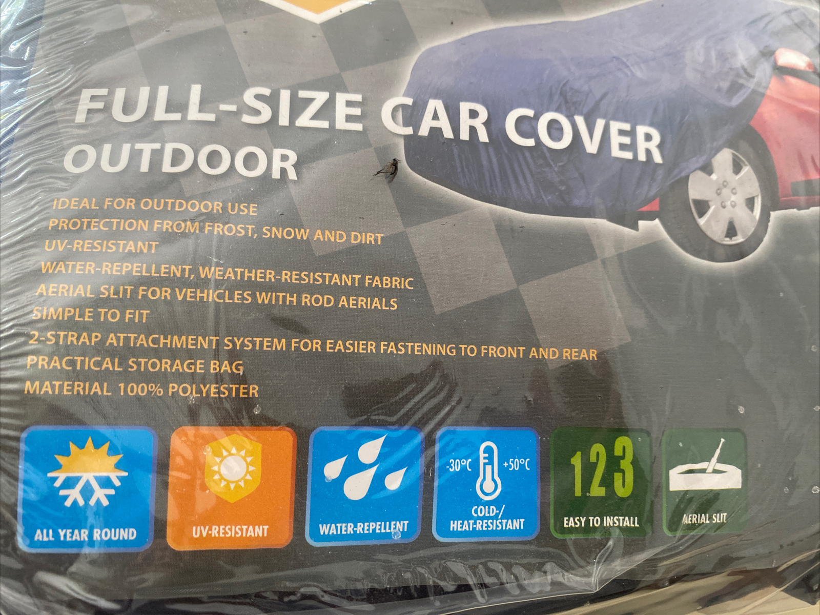 Heavy Duty UV Protective Outdoor Waterproof Cotton Scratch Proof Car