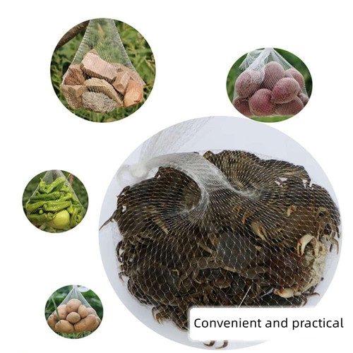 100 pieces nylon mesh net bags reusable mesh bags Seafood Boiling BagsFruit a... - Picture 4 of 6
