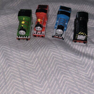 THOMAS PERCY JAMES MAVIS Hard RUBBER Cake Toppers Collectible Approx 3  Long