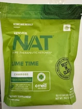 Prüvit Ketones NAT (BOX or BAG) 20 Packs Charged  LIME T/FREE SHIP Exp 2026