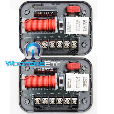 HERTZ MILLE PRO MPCX 2.3 CROSSOVERS FOR COMPONENT MIDS SPEAKERS