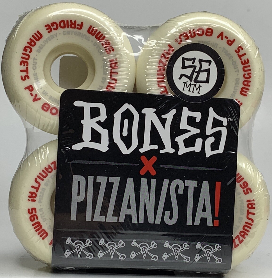 Powell Delivery Bones SPF Pizzanista! Fridge Magnets 56MM