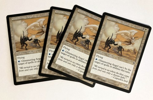 Glimmering Angel (4) Invasion NM MTG Magic the Gathering - 第 1/1 張圖片